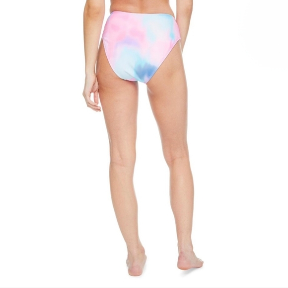 ❤️ No Boundaries Swim Bottoms Pink Tie Dye Bikini Bottoms Various Sizes NWT - Picture 6 of 8
